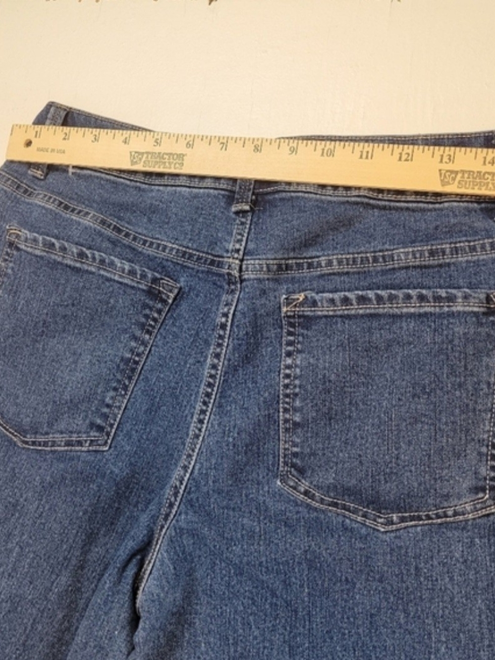 No Boundaries Blue Denim Flared Jeans Size 13 - Picture 4 of 6